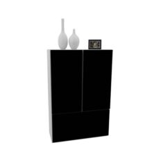 Aparador Cantinho do Café Akimob 110cm em MDF, ideal para sala ou cozinha.