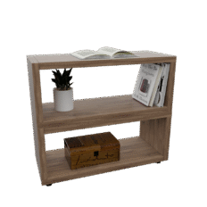 Composição de Nichos Akimob MDF 60x25x60cm quadrada, ideal para parede ou apoio decorativo.