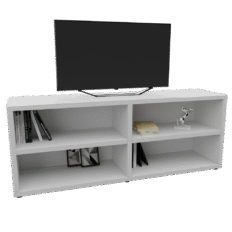 Rack para TV Akimob 120x30x45cm – estrutura moderna e compacta para salas elegantes e funcionais.