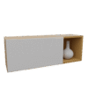 Rack para TV com Nichos e Porta